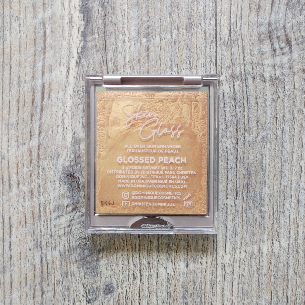 Dominique Cosmetics Skin Gloss - Glossed Peach